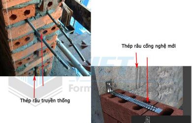 2 phương pháp cấy thép râu tường mạ kẽm