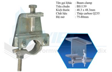 Kẹp dầm giàn giáo tiêu chuẩn BS1139_2